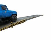 Cầu cân xe tải loại không lỗ 150T 70Ft cho xe tải