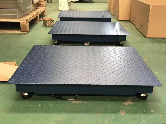 Đường sàn kỹ thuật số hạng nặng Công nghiệp Profile thấp Pallet Scale Carbon Steel Q235B Xây dựng