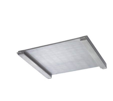 PUA579-CS300 Đường cân sàn 300 kg Nền tảng thép không gỉ thấp để sử dụng vệ sinh