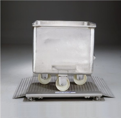 Cân sàn thép không gỉ 2888S-SS | 0.5K | Bàn cân chịu tải 24x24 inch