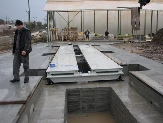Cân trọng lượng xe gắn trên hố / Nền tảng hạng nặng Cân nặng