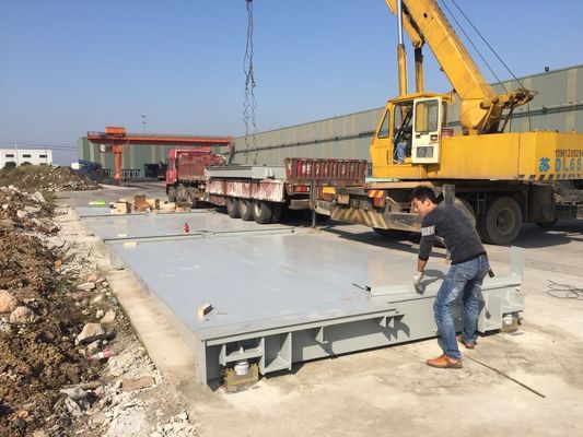 Đường cân xe tải không hố đáng tin cậy cho trọng lượng chính xác