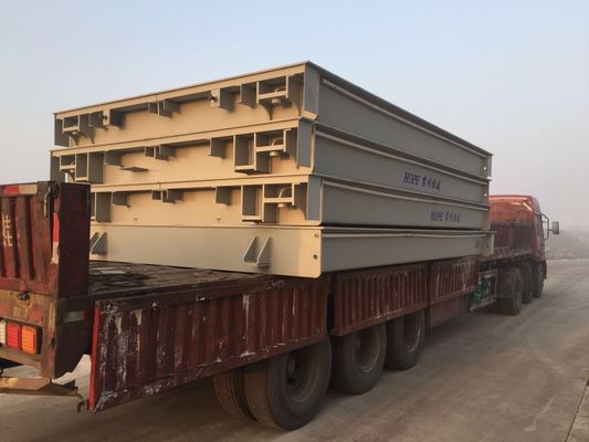 Xe tải Dump Truck Cân 80 tấn 100 Tấn Weighbridge 21 mét Chiều dài nền tảng