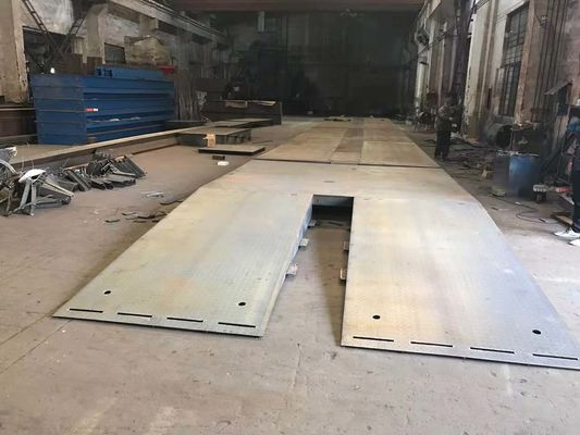 Xe tải trọng lượng máy nhiều tầng Weighbridge / Cân trọng lượng Caravan trên Weighbridge