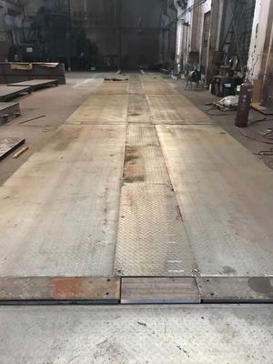 Xe tải trọng lượng máy nhiều tầng Weighbridge / Cân trọng lượng Caravan trên Weighbridge