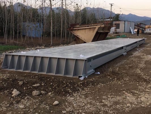 Timber Mill Trailer di động Cân trọng lượng máy điện tử cho xe tải 3 × 15M