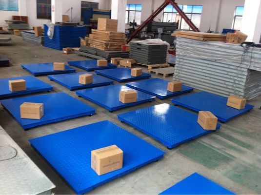 Đường cân sàn công nghiệp hạng nặng cho sản xuất kho