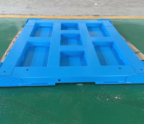 Đường cân sàn công nghiệp có hồ sơ thấp với các tế bào tải có thể truy cập vào đường băng