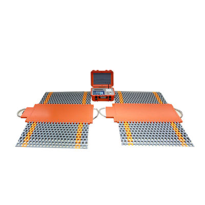 Đường cân trục xe tải di động đáng tin cậy để đo trọng lượng chính xác