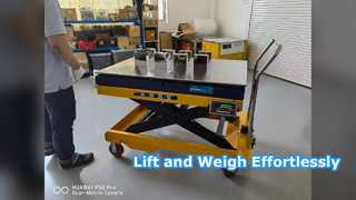 Cân nâng cắt kéo di động SMARTWEIGH 1000kg